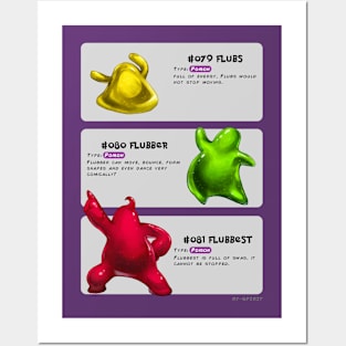 Flubber Evolutions Posters and Art